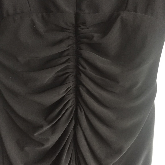 Ruched back illusion dress - Picture 5 of 5